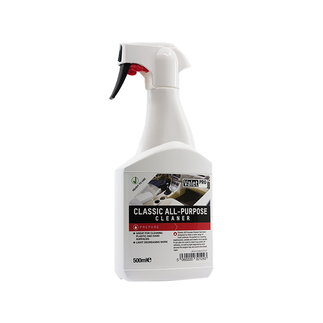 ValetPRO Classic All Purpose Cleaner Uniwersalny środek czyszczący do wnętrza i na zewnątrz 500ml
