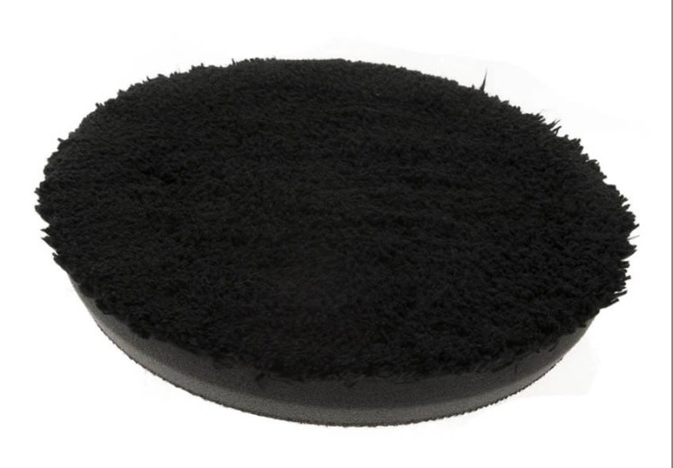 Buff &amp; Shine BLACK Optics Microfiber Black Polishing Pad 165mm