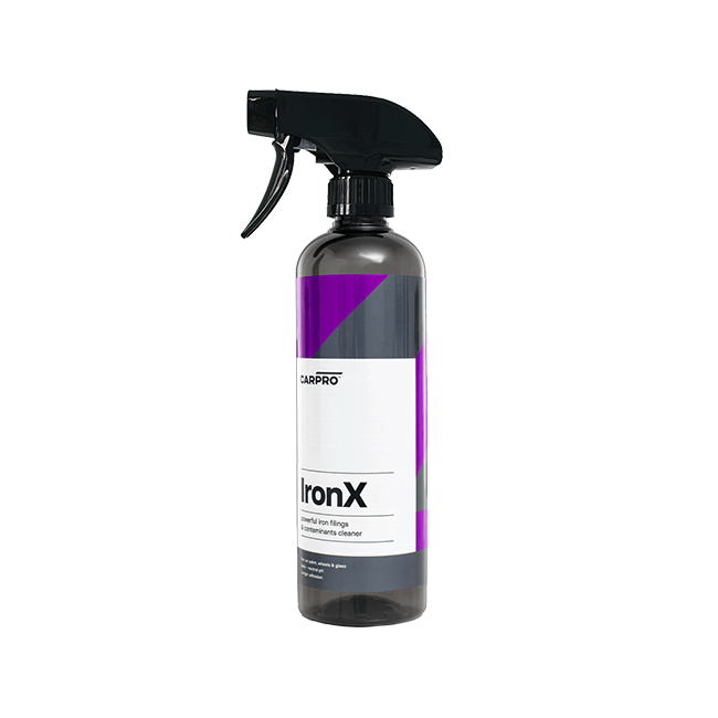CarPro IronX Deironizer usuwa osady metaliczne z lakieru i felg 500ml