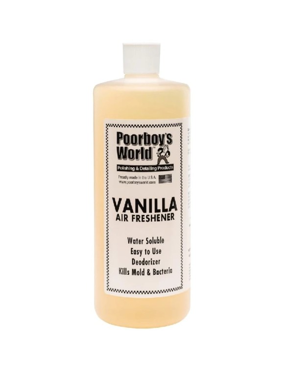 POORBOY'S WORLD Air Freshener Vanilla Odświeżacz zapachu do wnętrza pojazdu Wanilia 946ml