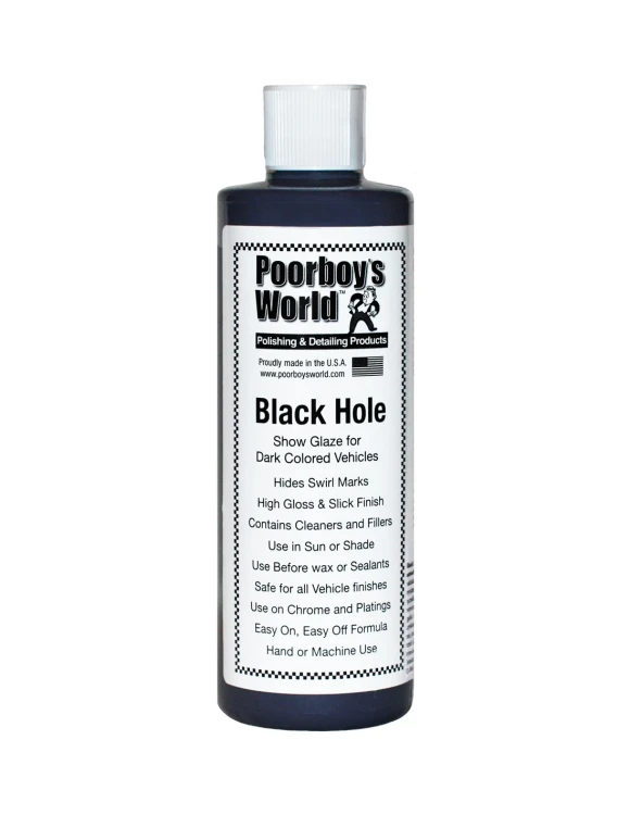 POORBOY’S WORLD Black Hole Show Glaze - Politura odżywka do ciemnych kolorów 473ml