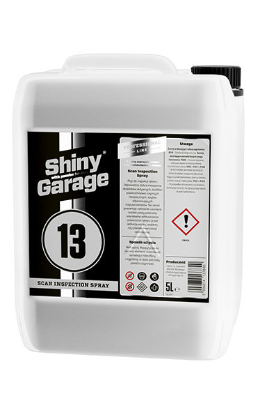 Shiny Garage Scan Inspection Spray 5000ml produkt do odtłuszczania/inspekcji lakieru