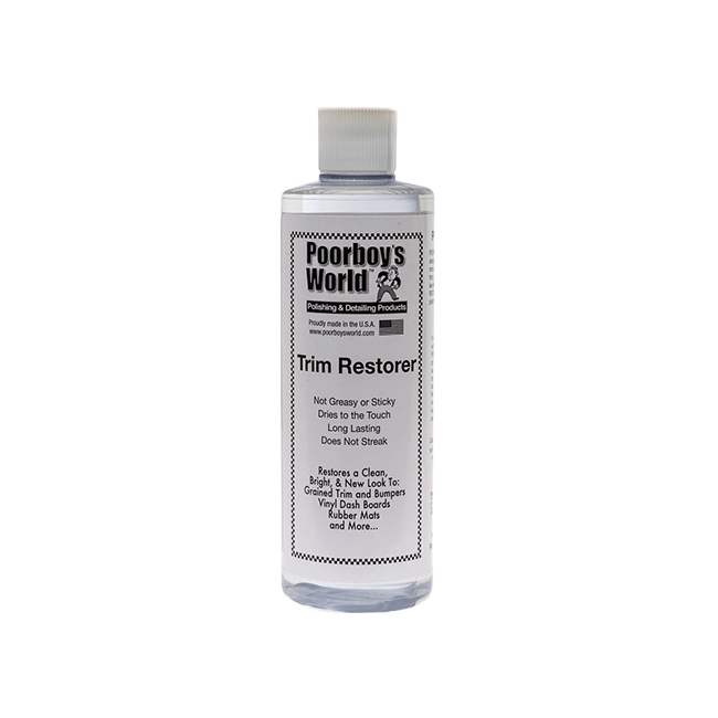 POORBOY’S WORLD Trim Restorer Przyciemnia i chroni plastiki zewnętrzne 473ml