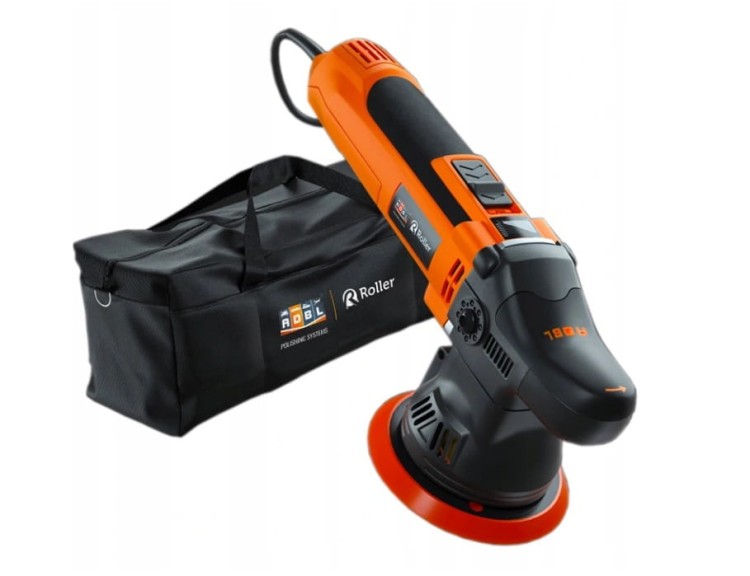 ADBL Roller D09125-01+B Maszyna polerska Dual Action plus torba Skok 9mm