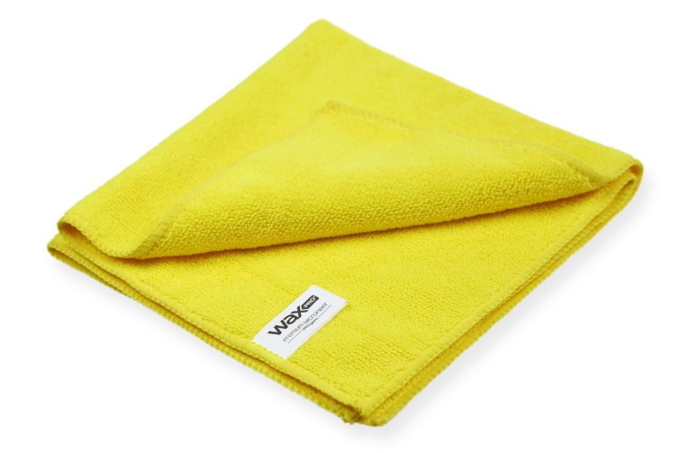 WaxPRO Premium Yellow Microfiber Uniwersalna mikrofibra do wnętrza i lakieru 40x40cm