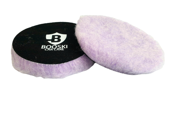 Booski Pads HS Wool Pad Limited Mocno agresywny wełniany pad polerski 130mm