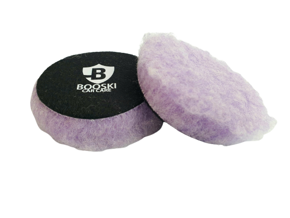 Booski Pads HS Wool Pad Limited Mocno agresywny wełniany pad polerski 80mm
