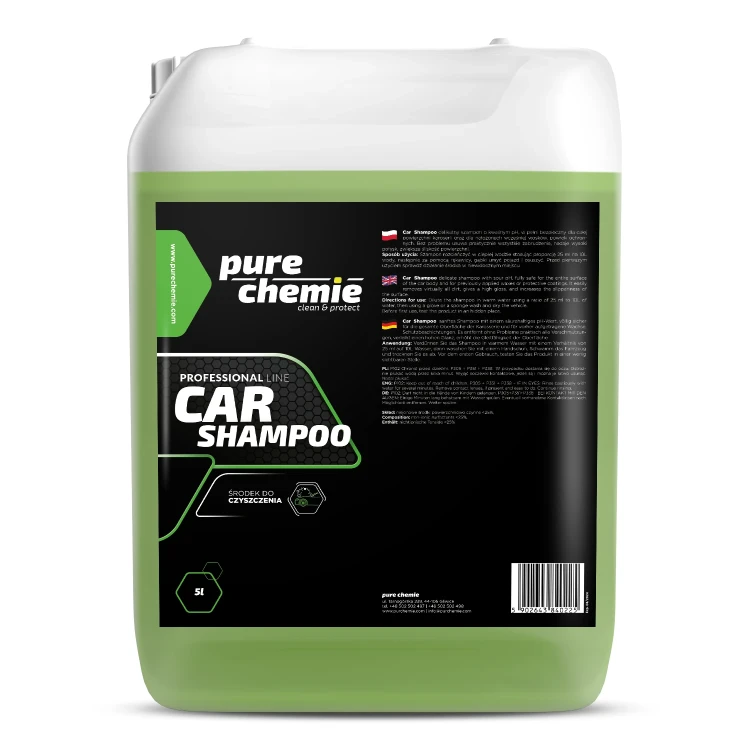 Pure Chemie Car Shampoo Szampon do mycia auta kwaśne pH wosk powłoka ceramiczna 5L