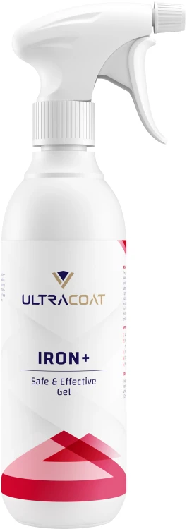 Ultracoat Iron+ Usuwa osady metaliczne z lakieru i felg, deironizer 500ml