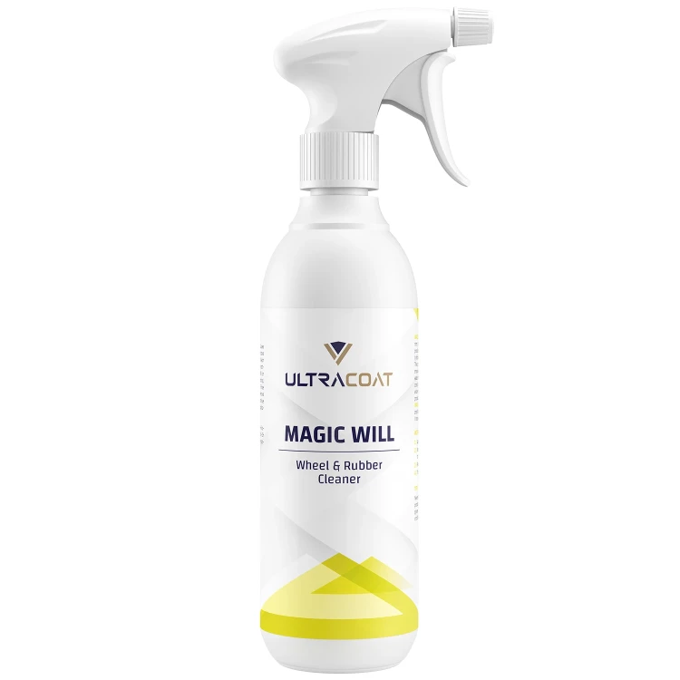 Ultracoat Magic Will Skuteczny płyn do czyszczenia felg i opon 2w1 500ml