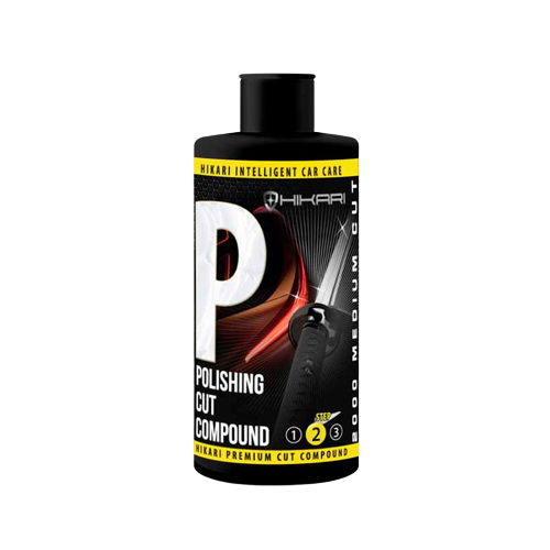 HIKARI Polishing Cut Compound Medium Cut - Wysokiej jakości średnio ścierna pasta polerska One Step 500ml