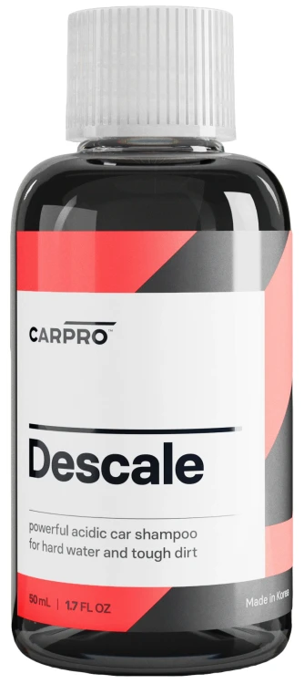 CarPro Descale Kwaśny szampon do mycia auta odtyka powłoki ceramiczne 50ml
