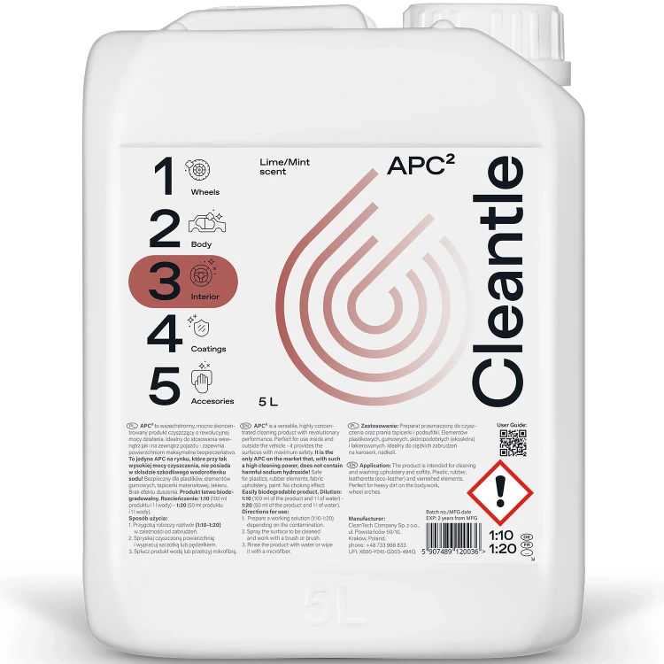 Cleantle APC2 Uniwersalny środek czyszczący 5000ml