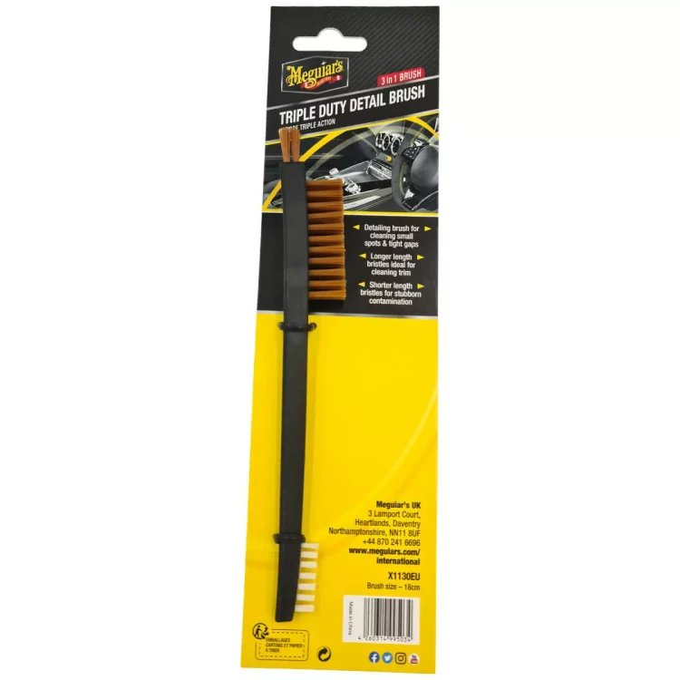 Meguiar's Triple Duty Detail Brush Szczoteczka do detali