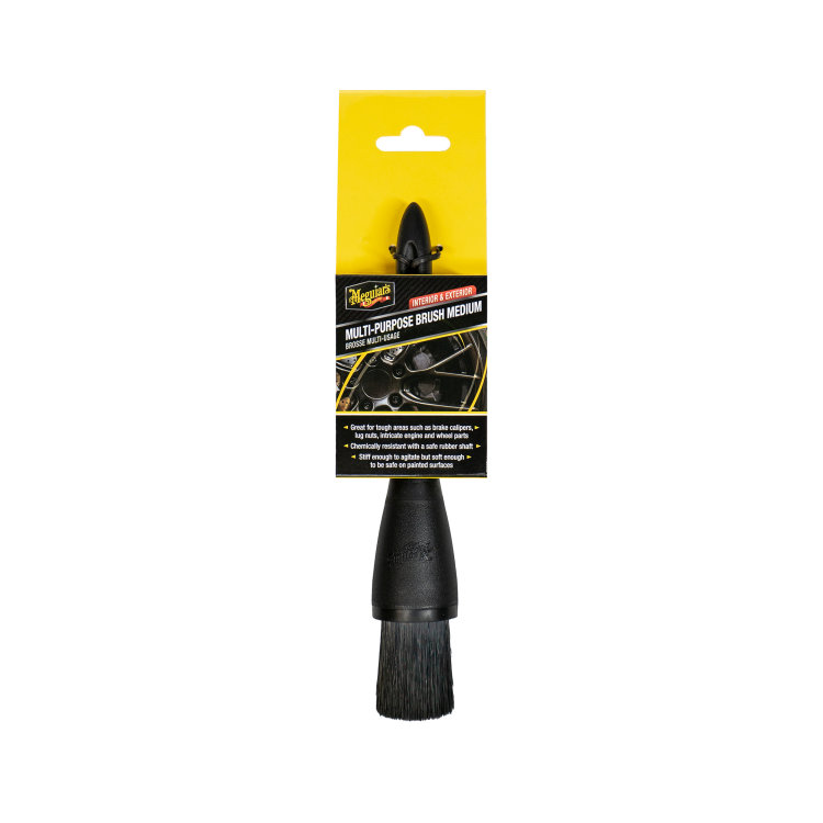 Meguiar's Multi-Purpose Brush - Medium Uniwersalny pędzelek do detailingu