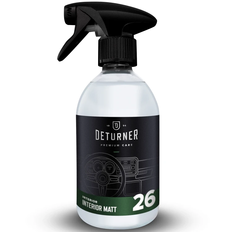 Deturner Interior Dressing Mat Zabezpiecza plastiki wewnętrz samochodu, efekt matowy 500ml