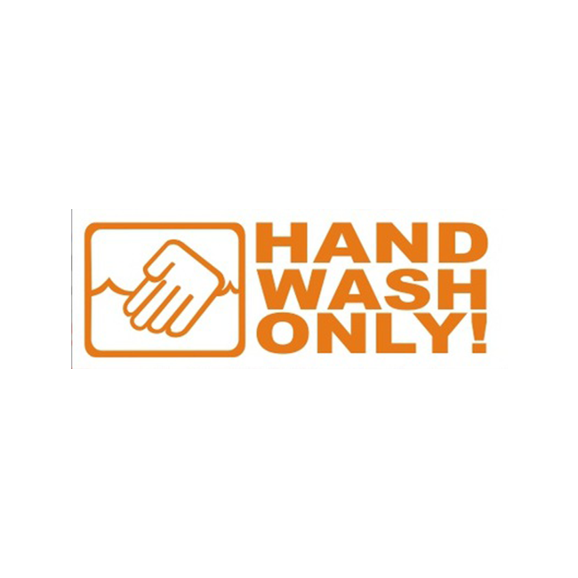 Hand Wash Only - pomarańczowa