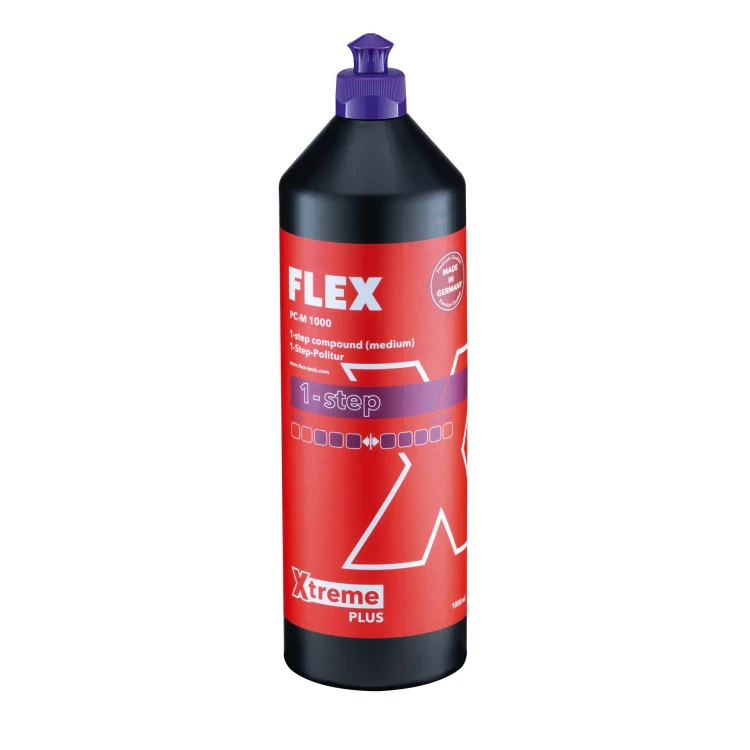 Flex One Step Compound - Uniwersalna pasta polerska z woskiem, 2w1 1L