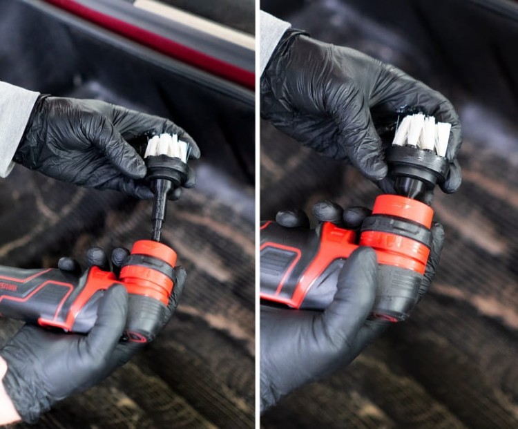 APS Fifty Brush - Miękka szczotka czyszcząca do maszyny polerskiej Flex PXE 50mm