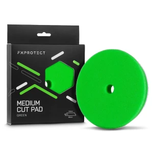 FX PROTECT Medium Cut Pad Green - Średnio twardy pad polerski 150/165mm