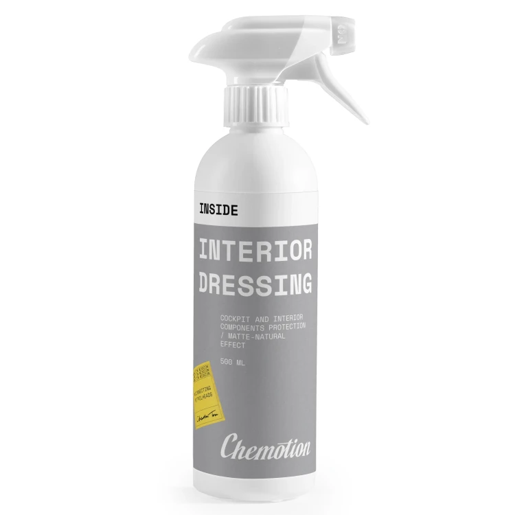Chemotion Interior Dressing – produkt do konserwacji plastików wewnątrz pojazdu 500ml