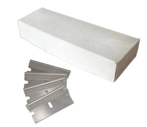 Żyletki do Skrobak uniwersalny do szyb ostry 100 sztuk