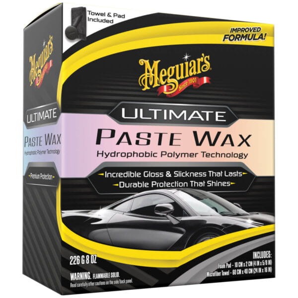 Meguiar's Ultimate Paste Wax - wysokiej jakości, syntetyczny wosk do lakieru 226g