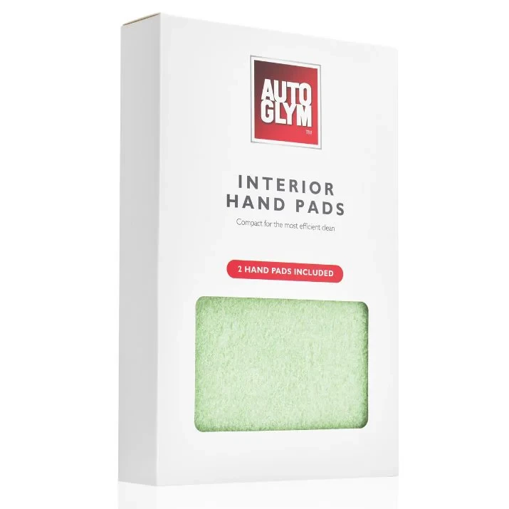 Autoglym Interior Hand Pads – aplikator do czyszczenia skóry, materiału i plastików 2 sztuki