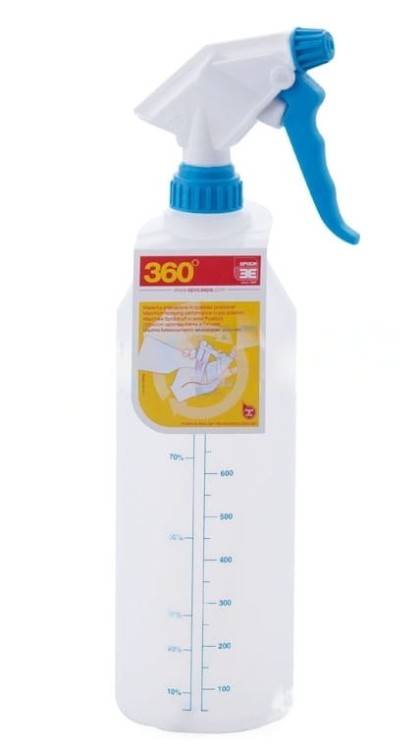 EPOCA - MAXI 360 VITON - Butelka ze spryskiwaczem, odporna na chemię 1l