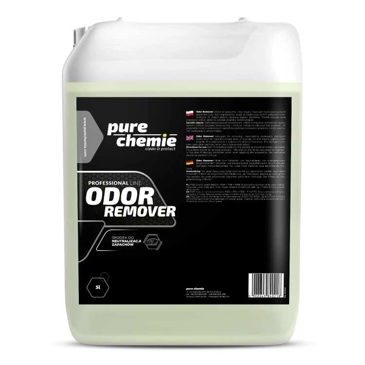 Pure Chemie Odor Remover - Produkt do usuwania nieprzyjemnych zapachów z wnętrza auta 5000ml