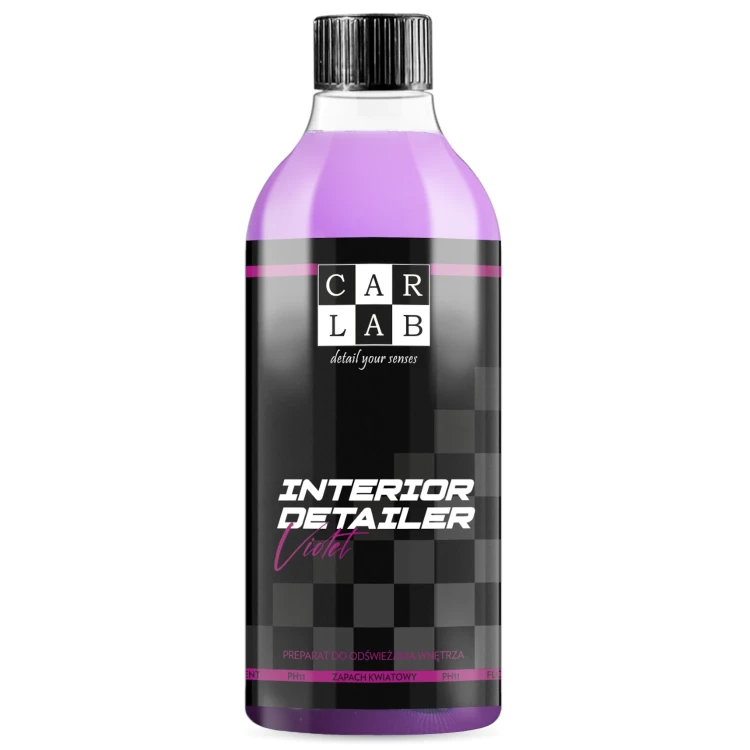 Carlab Interior Detailer Violet - Produkt 2w1 do plastików wewnętrznych 500ml