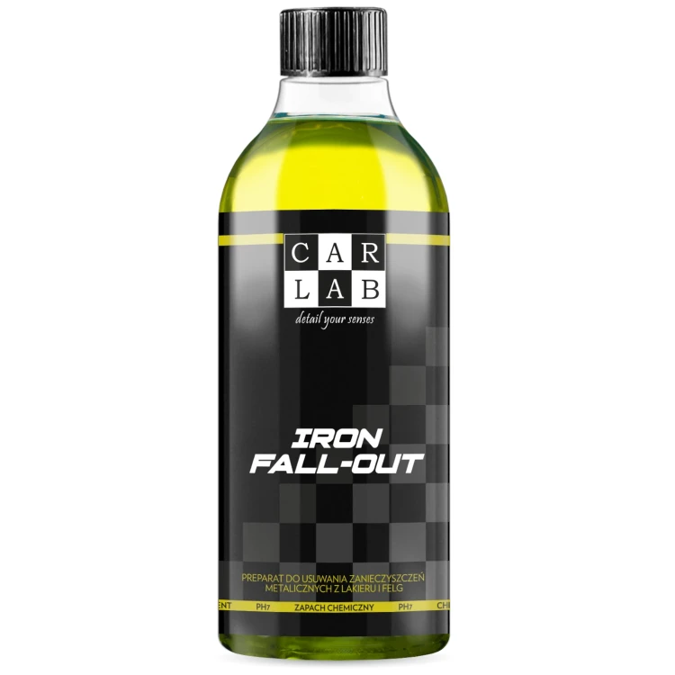 Carlab Iron Fall-Out - Produkt do usuwania osadów metalicznych, deironizer 500ml