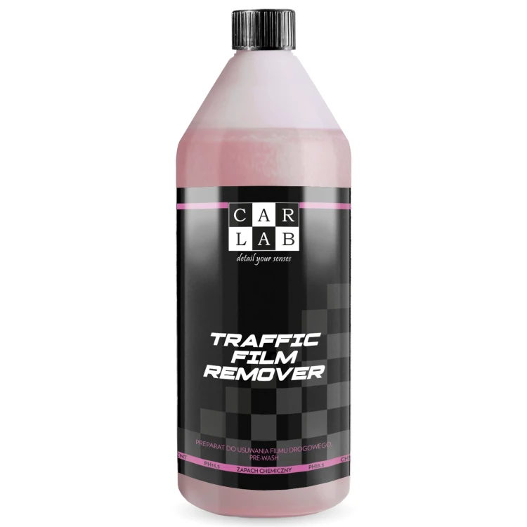 Carlab Traffic Film Remover TFR - Produkt do usuwania trudnych zabrudzeń z lakieru, mycie wstępne 1L