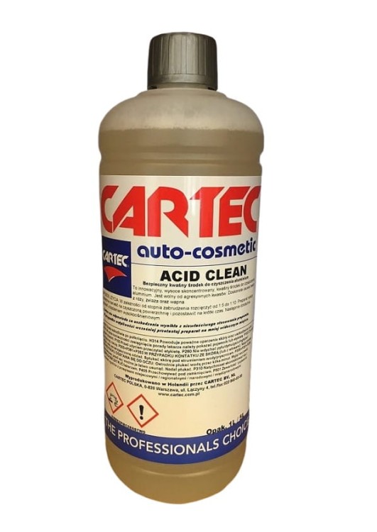 Cartec Acid Clean - kwasowy preparat do mycia felg 1L