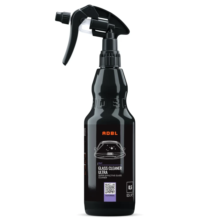 ADBL Glass Cleaner Ultra - Płyn do mycia szyb i szkła, odtłuszcza 500ml