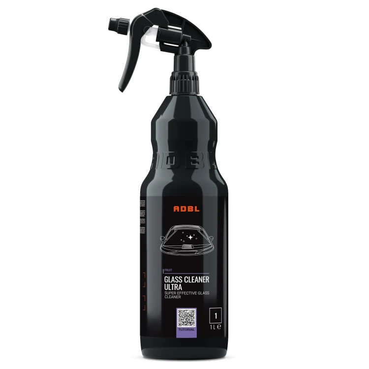 ADBL Glass Cleaner Ultra - Płyn do mycia szyb i szkła, odtłuszcza 1000ml