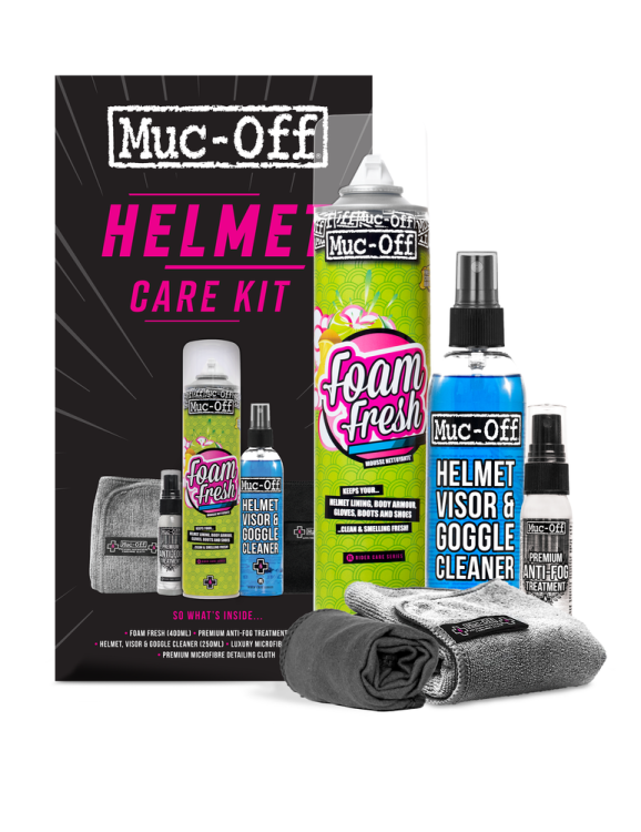 Muc-Off Helmet Care Kit - Zestaw do czyszczenia kasku motocyklowego