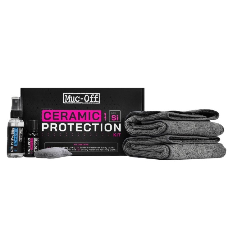 Muc-Off Ceramic Protection Kit - Powłoka ceramiczna do motocykli