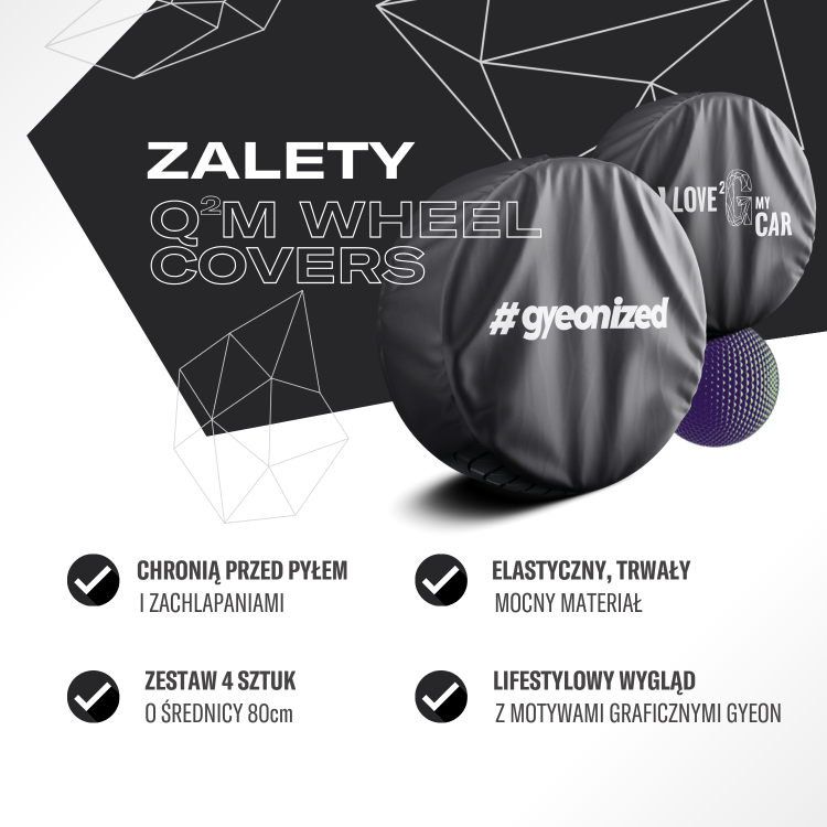 Gyeon Q²M WheelCovers - pokrowce ochronne do kół