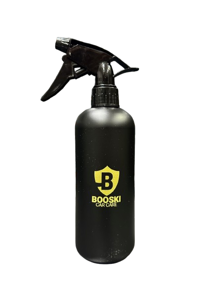 Booski Car Care Bottle Black Series - Pusta butelka ze spryskiwaczem HDPE 500ml