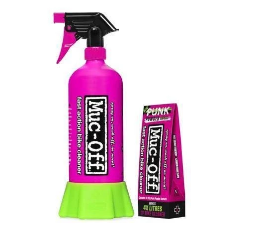 Muc-Off Bottle For Life - Punk Powder - Skuteczny zestaw do czyszczenia motocykla i roweru