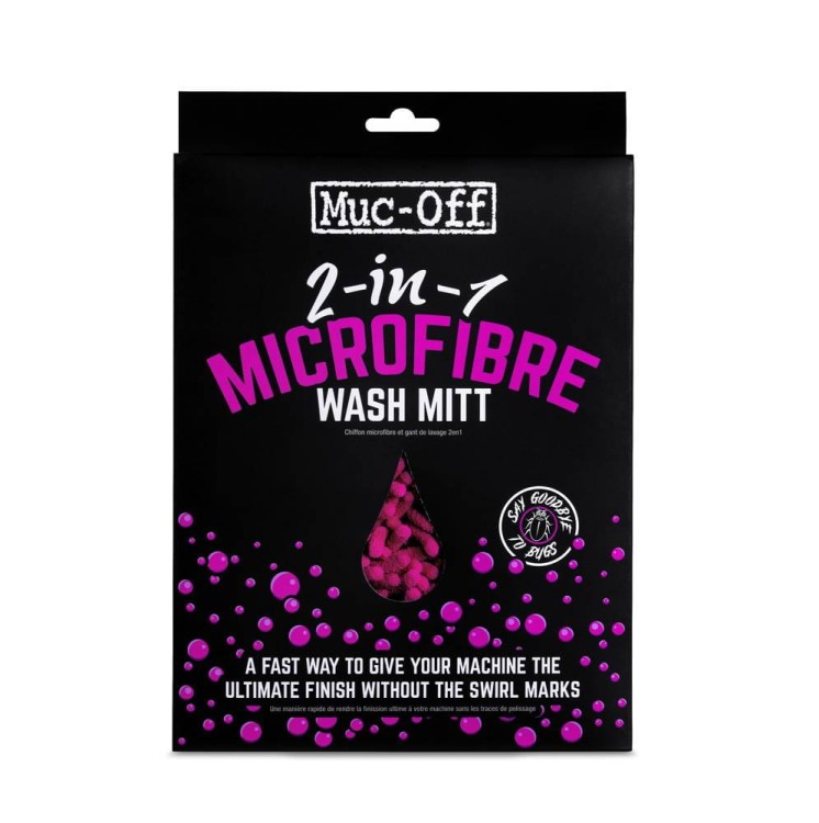 Muc-Off Microfibre Wash Mitt 2w1 - Rękawica do mycia z mikrofibry