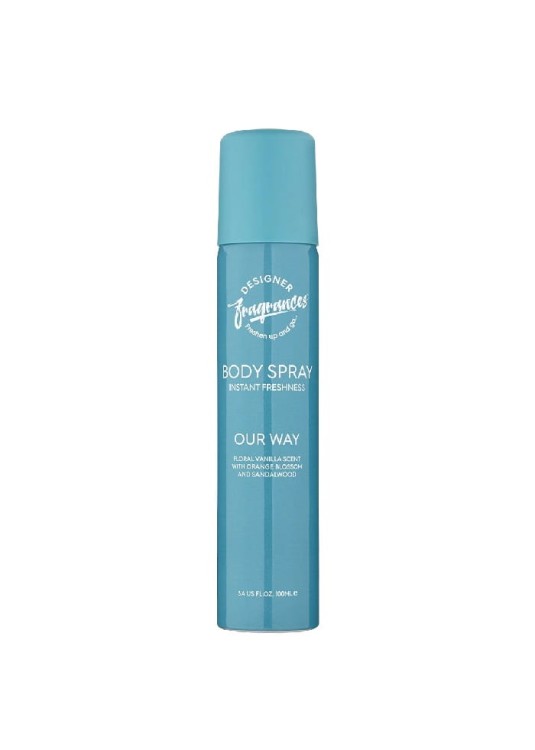 Designer Fragrances Our Way Body Spray - Odświeżacza zapachu, perfumy do biura, domu 100ml