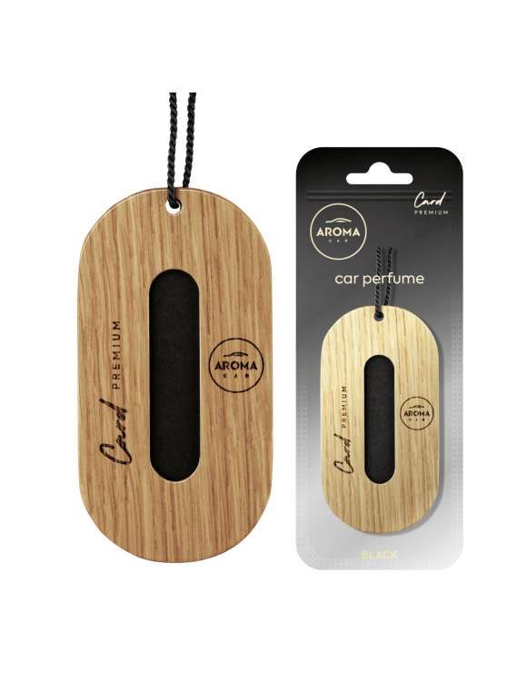 Aroma Premium Card Black - Zapach do samochodu, biura, domu