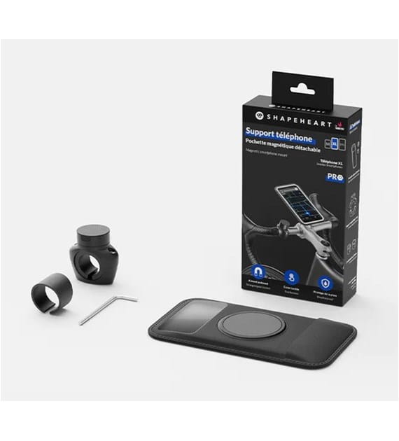 SHAPEHEART PRO M - Uchwyt rowerowy na telefon , mocowanie na kierownicy