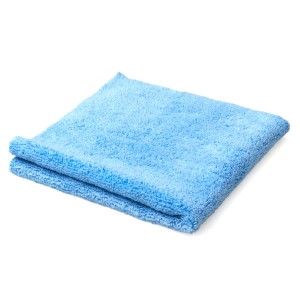 Booski Car Care Fantastic Blue - Wysokiej jakości miękka mikrofibra bez krawędzi 40x40cm 400gsm