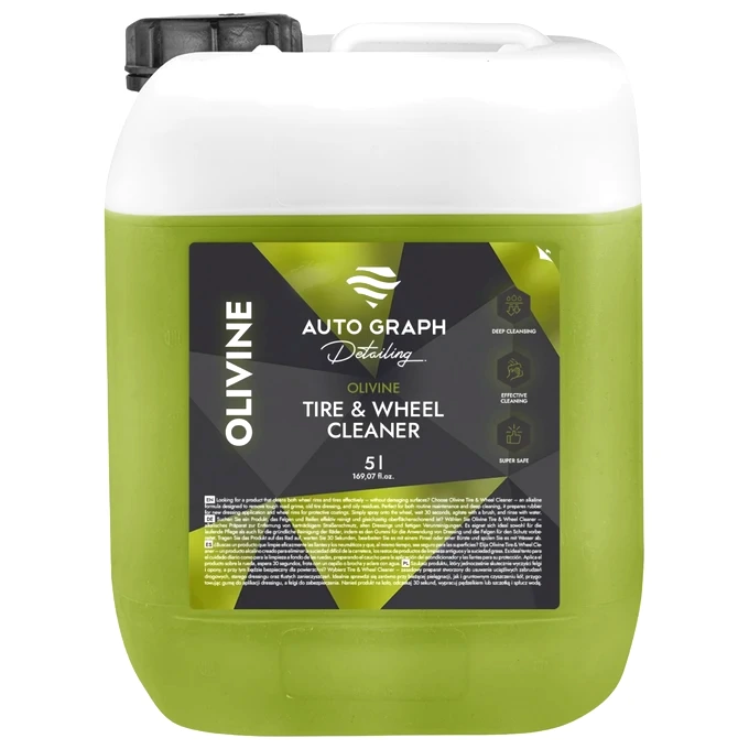 Auto Graph OLIVINE Tire & Wheel Cleaner - Produkt do czyszczenia felg i opon 5L
