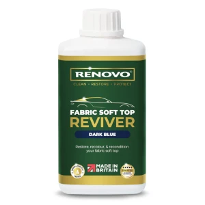 Renovo Soft Top Reviver Dark Blue - Farba do dachów cabrio Niebieski/Granat 500ml
