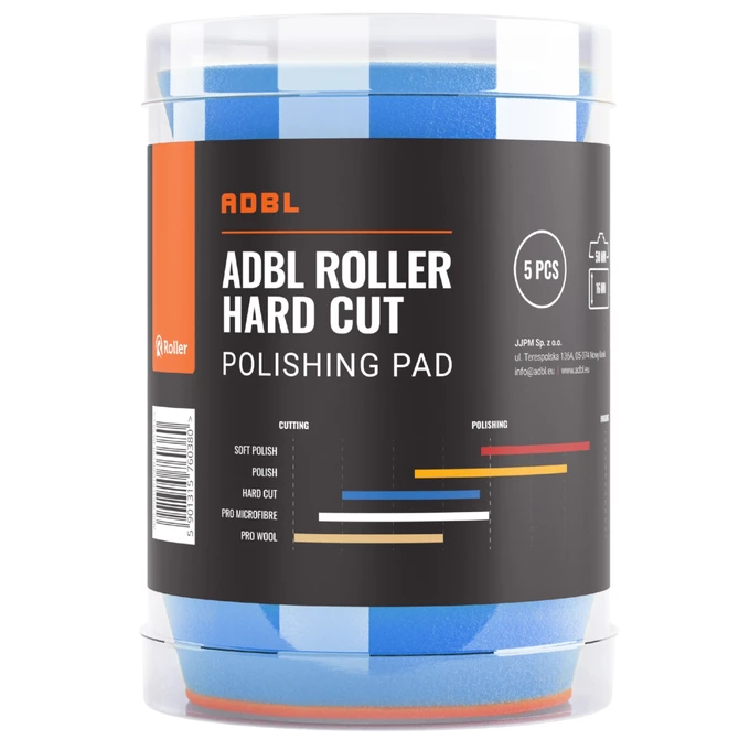 ADBL Roller Hard Cut DA50 - zestaw twardych padów polerskich 50mm 5 szt