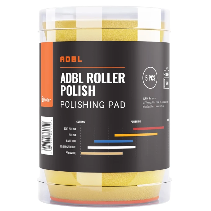 ADBL Roller Polish DA50 - zestaw średnio twardych padów polerskich 50mm 5 szt